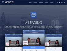 Tablet Screenshot of ifacedigital.com